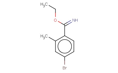 4-BROMO-2-METHYL-BENZIMIDIC ACID ETHYL ESTER